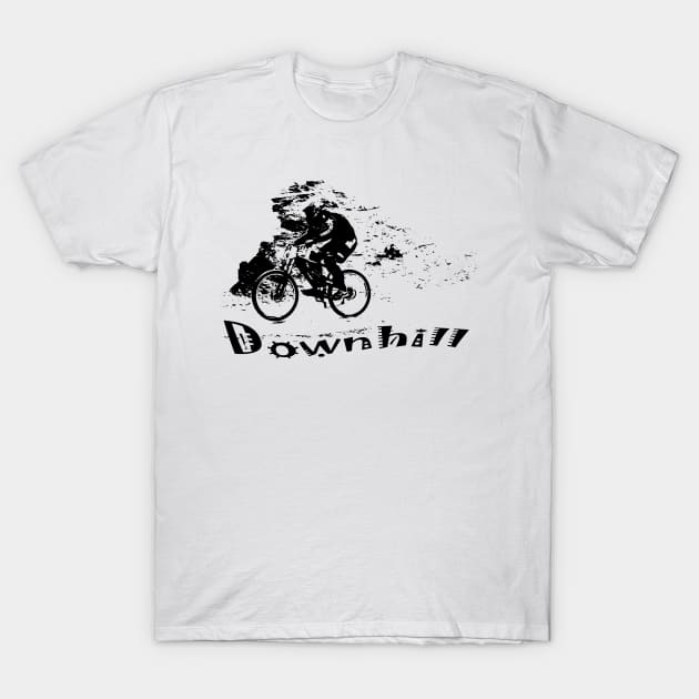 downhill T-Shirt by rickylabellevie